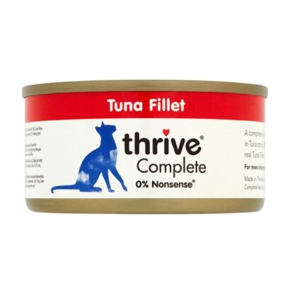 24x75g Thrive Complete tonhal nedves macskatáp - Kisállat kiegészítők webáruház - állateledelek