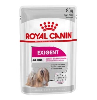24x85g Royal Canin Exigent Mousse nedves kutyatáp - Kisállat kiegészítők webáruház - állateledelek