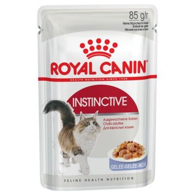 24x85g Royal Canin Instinctive aszpikban nedves macskatáp - Kisállat kiegészítők webáruház - állateledelek