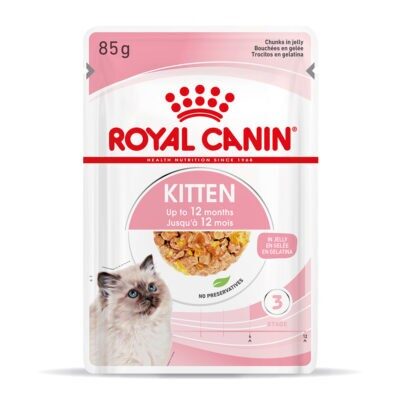 24x85g Royal Canin Kitten aszpikban nedves macskatáp - Kisállat kiegészítők webáruház - állateledelek