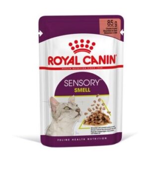 24x85g Royal Canin Sensory Smell szószban nedves macskatáp - Kisállat kiegészítők webáruház - állateledelek