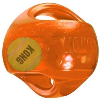 1db KONG Jumbler Ball kutyajáték - L/XL: Ø 18 cm - Kisállat kiegészítők webáruház - állateledelek