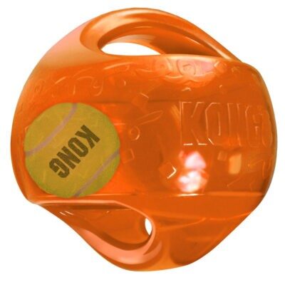 1db KONG Jumbler Ball kutyajáték - L/XL: Ø 18 cm - Kisállat kiegészítők webáruház - állateledelek