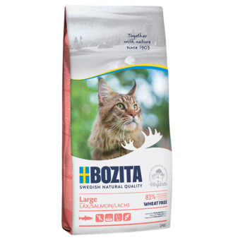 2kg Bozita búzamentes Large száraz macskatáp - Kisállat kiegészítők webáruház - állateledelek