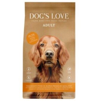 2kg Dog's Love Adult pulykás száraz kutyatáp - Kisállat kiegészítők webáruház - állateledelek