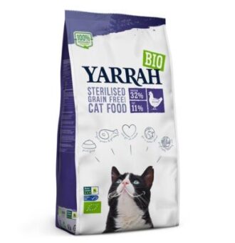 2kg Yarrah Bio Sterilised száraz macskatáp - Kisállat kiegészítők webáruház - állateledelek