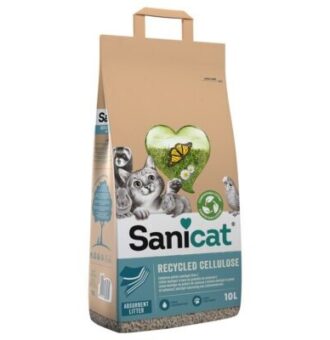 5x10 l Sanicat Cellulose macska- & kisállatalom 4+1 ingyen akcióban - Kisállat kiegészítők webáruház - állateledelek