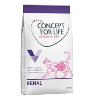 10kg Concept for Life Veterinary Diet Renal száraz macskatáp - Kisállat kiegészítők webáruház - állateledelek