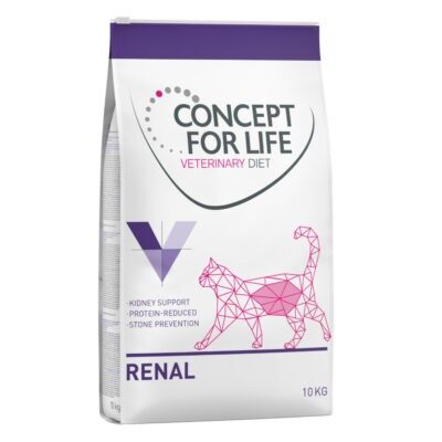 10kg Concept for Life Veterinary Diet Renal száraz macskatáp - Kisállat kiegészítők webáruház - állateledelek