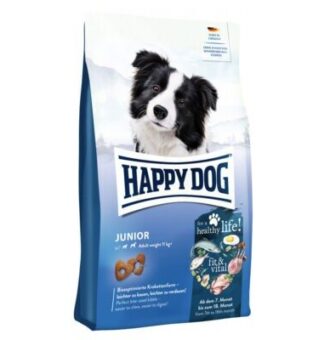 10kg Happy Dog Supreme fit & vital Junior száraz kutyatáp - Kisállat kiegészítők webáruház - állateledelek