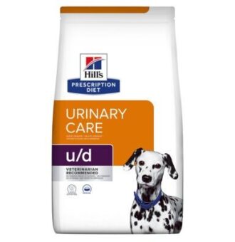 2x4kg Hill's Prescription Diet u/d Urinary Care száraz kutyatáp - Kisállat kiegészítők webáruház - állateledelek