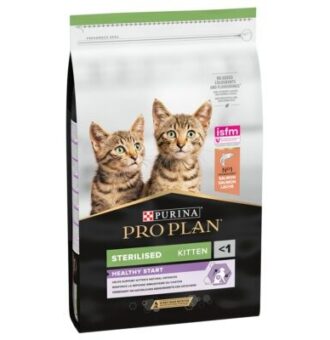 10kg PURINA PRO PLAN Kitten Healthy Start lazac száraz macskatáp 9+1 kg ingyen - Kisállat kiegészítők webáruház - állateledelek
