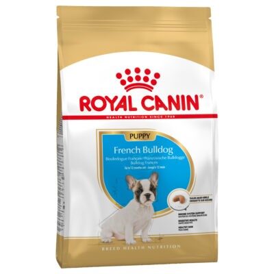 3kg Royal Canin Breed French Bulldog Puppy száraz kutyatáp - Kisállat kiegészítők webáruház - állateledelek