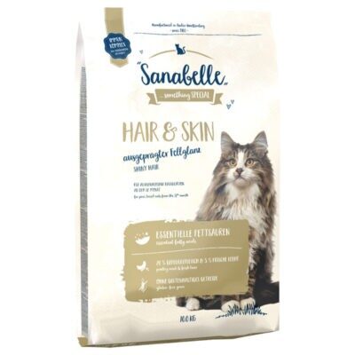 2x10kg Sanabelle Hair & Skin (Elegance) száraz macskatáp - Kisállat kiegészítők webáruház - állateledelek