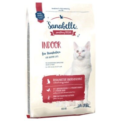 2x10kg Sanabelle Indoor száraz macskatáp - Kisállat kiegészítők webáruház - állateledelek