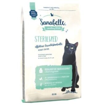 2x10kg Sanabelle Sterilized száraz macskatáp - Kisállat kiegészítők webáruház - állateledelek