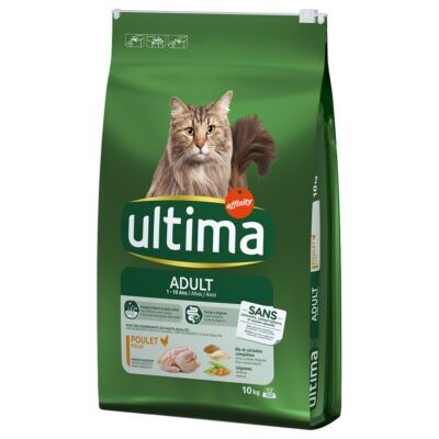 2x10kg Ultima Cat Adult csirke száraz macskatáp 10% kedvezménnyel - Kisállat kiegészítők webáruház - állateledelek