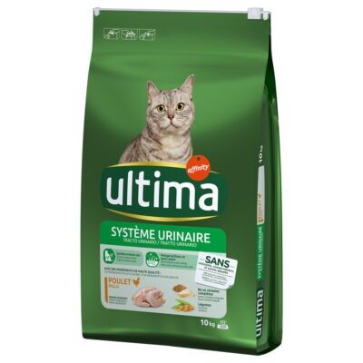 10kg Ultima Cat Urinary Tract száraz macskatáp - Kisállat kiegészítők webáruház - állateledelek