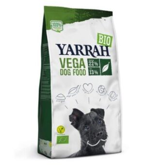 10kg Yarrah Bio öko vegetáriánus száraz kutyatáp - Kisállat kiegészítők webáruház - állateledelek