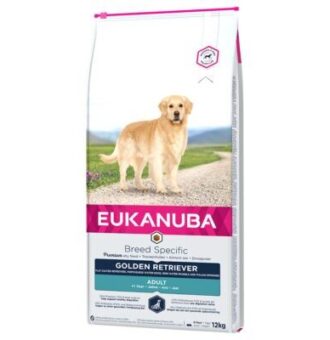 12kg Eukanuba Adult Breed Specific Golden Retriever száraz kutyatáp - Kisállat kiegészítők webáruház - állateledelek