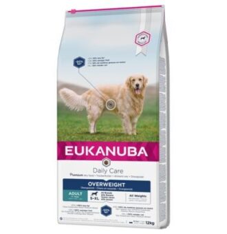 12kg Eukanuba Daily Care Overweight Adult száraz kutyatáp - Kisállat kiegészítők webáruház - állateledelek