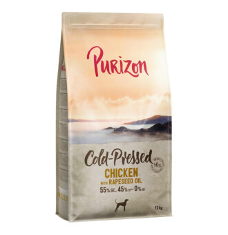 2x12kg Purizon Coldpressed Csirke & repceolaj száraz kutyatáp - Kisállat kiegészítők webáruház - állateledelek