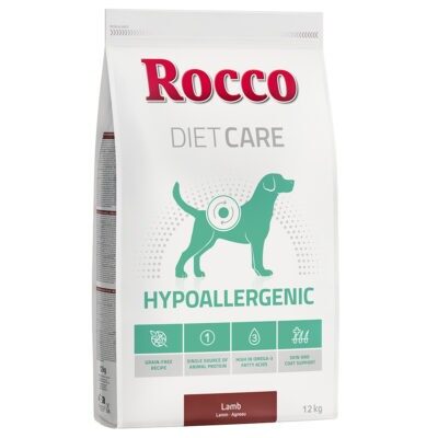 2x12kg Rocco Diet Care Hypoallergen bárány száraz kutyatáp - Kisállat kiegészítők webáruház - állateledelek