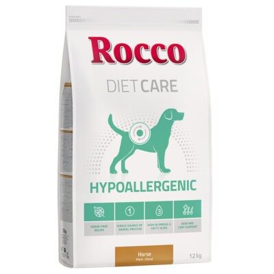 12kg Rocco Diet Care Hypoallergen ló száraz kutyatáp - Kisállat kiegészítők webáruház - állateledelek