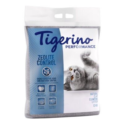2x12kg Tigerino Performance - Zeolite Control macskaalom - Kisállat kiegészítők webáruház - állateledelek