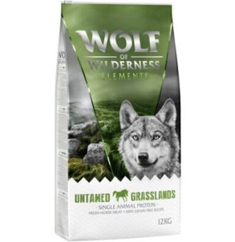 Wolf o12kg Wilderness "Untamed Grasslands" - ló