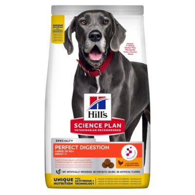 2x14kg Hill's Canine Adult Perfect Digestion Large Breed száraz kutyatáp - Kisállat kiegészítők webáruház - állateledelek
