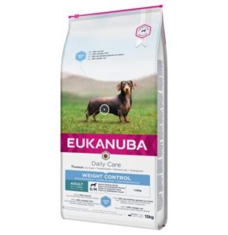 15kg Eukanuba Daily Care Weight Control Small/Medium Adult száraz kutyatáp - Kisállat kiegészítők webáruház - állateledelek