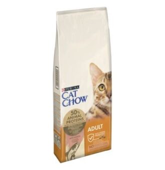 15kg PURINA Cat Chow Adult lazac száraz macskatáp 13+2kg ingyen akcióban - Kisállat kiegészítők webáruház - állateledelek