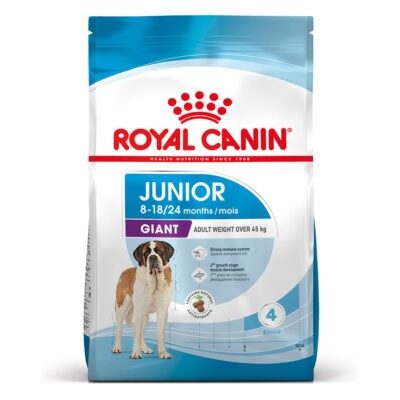 15kg Royal Canin Giant Junior száraz kutyatáp - Kisállat kiegészítők webáruház - állateledelek