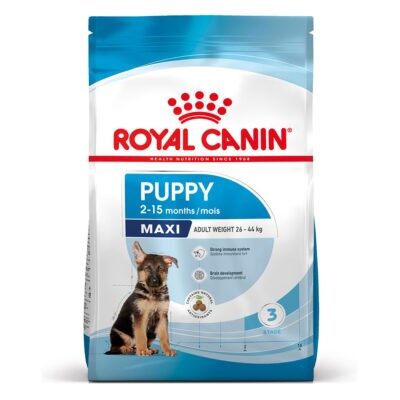 2x15kg Royal Canin Maxi Puppy száraz kutyatáp - Kisállat kiegészítők webáruház - állateledelek
