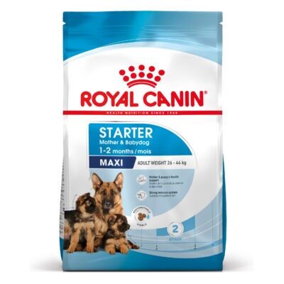 2x15kg Royal Canin Maxi Starter Mother & Babydog száraz kutyatáp - Kisállat kiegészítők webáruház - állateledelek