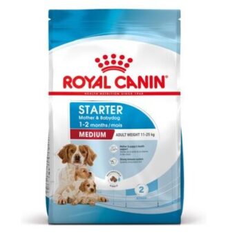 15kg Royal Canin Medium Starter Mother & Babydog kutyatáp - Kisállat kiegészítők webáruház - állateledelek