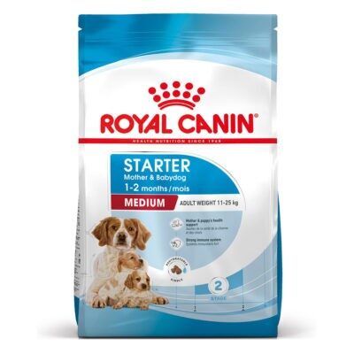 15kg Royal Canin Medium Starter Mother & Babydog kutyatáp - Kisállat kiegészítők webáruház - állateledelek