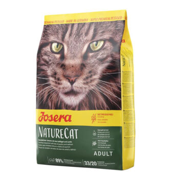2x2kg Josera száraz macskatáp próbacsomag: 2kg Nature Cat+2kg Catelux - Kisállat kiegészítők webáruház - állateledelek