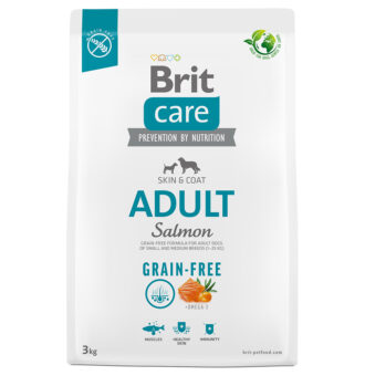 2x3kg Brit Care Dog Grain-Free Adult Salmon & Potato száraz kutyatáp - Kisállat kiegészítők webáruház - állateledelek