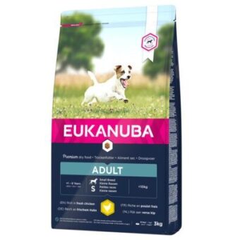2x3kg Eukanuba Adult Small Breed csirke száraz kutyatáp - Kisállat kiegészítők webáruház - állateledelek