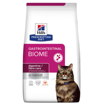 3kg Hill's Prescription Diet Feline Gastrointestinal Biome csirke száraz macskatáp - Kisállat kiegészítők webáruház - állateledelek