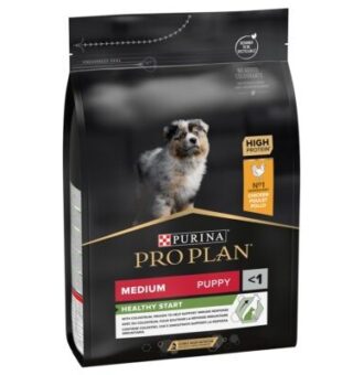 3kg PURINA PRO PLAN Medium Puppy Healthy Start száraz kutyatáp - Kisállat kiegészítők webáruház - állateledelek
