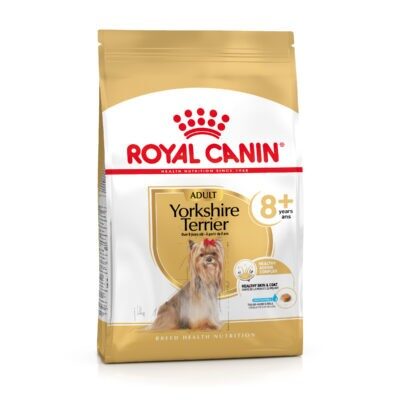 3kg Royal Canin Yorkshire Terrier Adult 8+ száraz kutyatáp - Kisállat kiegészítők webáruház - állateledelek