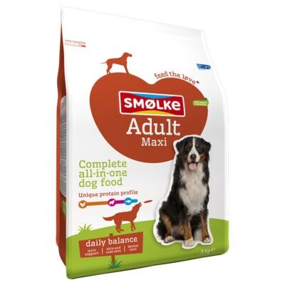 2x3kg Smølke Adult Maxi Daily Balance száraz kutyatáp - Kisállat kiegészítők webáruház - állateledelek
