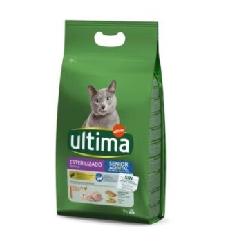 2x3kg Ultima Cat Sterilized Senior száraz macskatáp - Kisállat kiegészítők webáruház - állateledelek