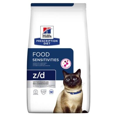 2x3kg Hill's Prescription Diet rendkívüli kedvezménnyel! száraz macskatáp-  z/d Food Sensitivities - Kisállat kiegészítők webáruház - állateledelek