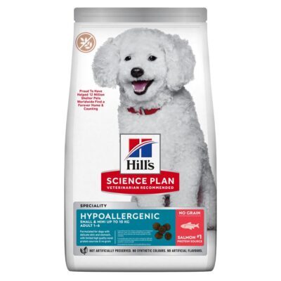 6kg Hill's Science Plan Adult Hypoallergenic Small & Mini lazac száraz kutyatáp - Kisállat kiegészítők webáruház - állateledelek