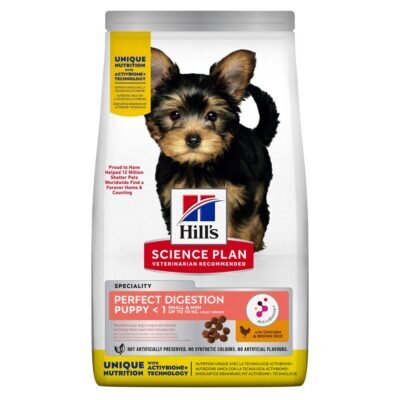 3kg Hill's Science Plan Small & Mini Puppy Perfect Digestion száraz kutyatáp - Kisállat kiegészítők webáruház - állateledelek