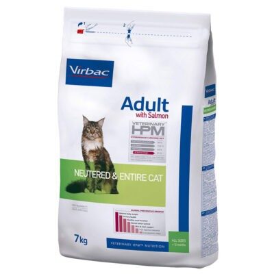 2x7kg HPM Cat Adult lazac Virbac Veterinary - Macskatáp - Kisállat kiegészítők webáruház - állateledelek